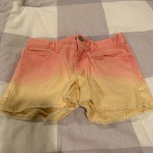 Gap tie dye shorts